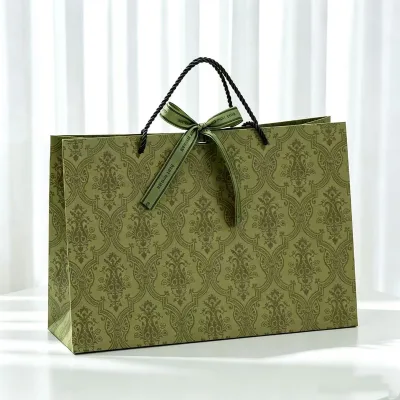 New Design Fashion Paper Bags, Retail & Online Shopping Packaging Paper Bag