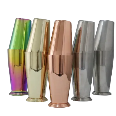 High QUality Best Sell Stainless Steel Boston Shaker 18/28 Cocktail Shaker Custom Logo Sample Provide