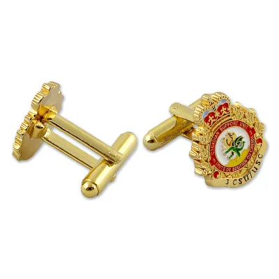 High Quality Mens Brass Cufflinks Manufacturer Personal Design Customization Mens Luxury 3D Cufflinks With Hard Enamel Craft