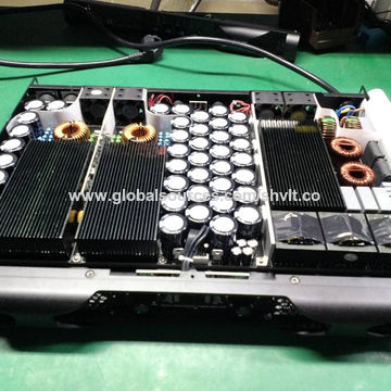 Professional 1U digital amplifier for sound system application