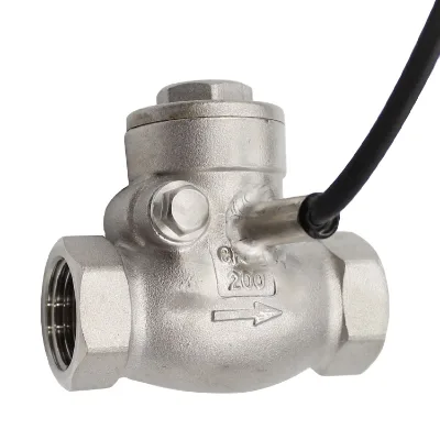 Spot Goods G1/2 G3/4 Level Flow Sensor G Threads Flow Control Sensor Stainless Steel Baffle Flow Sensor