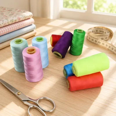 Factory Stock 402 3000Y Color 98g Per Cone Dye Pattern Clothing Sewing Application Different Package Available