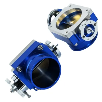 MA 80mm/3.15in Aluminum High Flow Performance Intake Manifold Throttle Body
