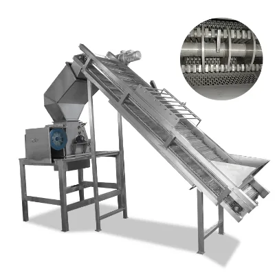 500-1000kg/h Screw Fruit Press Machine with Crusher/vegetable Processing Production Line