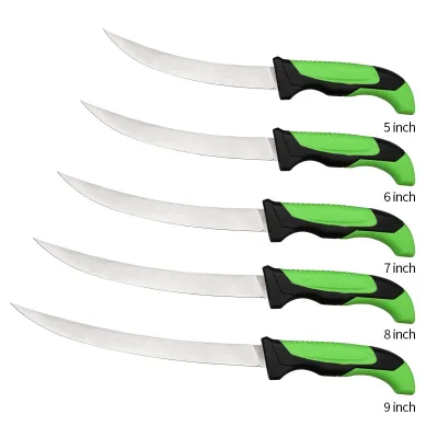 Camping Fishing Fillet Knife Sashimi Kitchen Knife Stainless Steel Knife