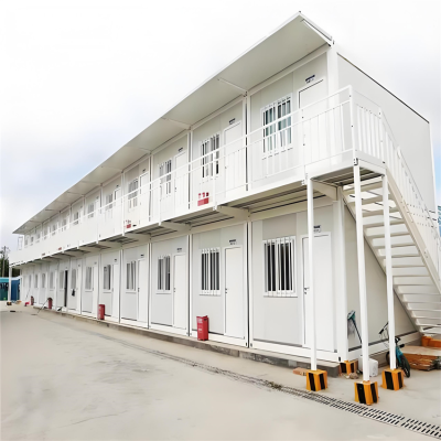 Prefabricated Temporary Dormitory Container House Residential Rental Apartment