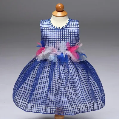 Newborn Baby Clothes Infant Girl Summer Birthyday Party Dresses