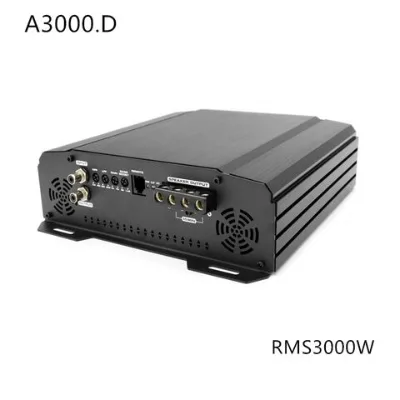Class D full range car amplifier A series 3000 W
