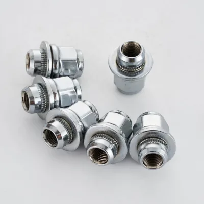 Steel Chrome Zinc Plated Wheel Lug Nuts M12x1.5 Fit for Hondas