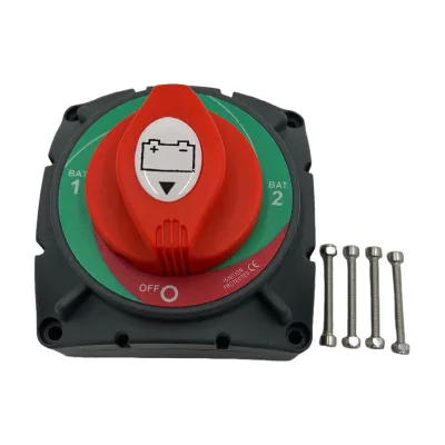 Auto Switches High Current 600A Battery Isolator Disconnect Switch for Marine Boat Car Truck RV