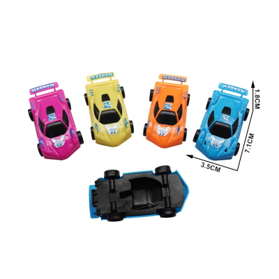 Plastic Racing Car Toys for Kids Capsule Toys Small Promotional Gifts