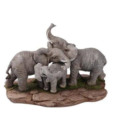 Polyresin Elephant Friends and Family Bundle Figurine