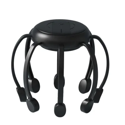 Electric Multi-functional Octopus Head Massager Scalp Scratcher with Meridian Unblocking Headache Relief Massage Claws