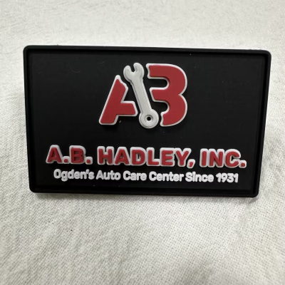 Custom Rubber Badges for Fashion, Personalized Rubber Patches With Logo for Clothing and Apparel