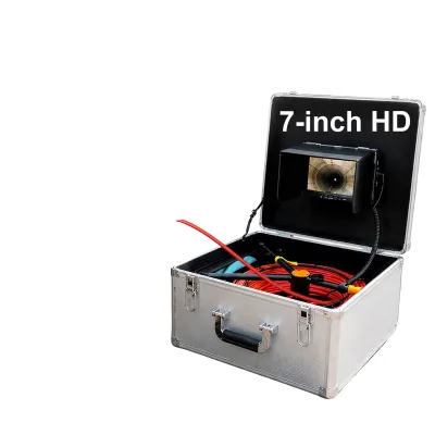 Cross-border foreign trade best selling 7-inch video engraving rice industrial pipeline endoscope camera video detector