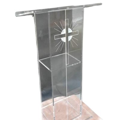 Rostrum/podium/pulpit/acrylic Lectern