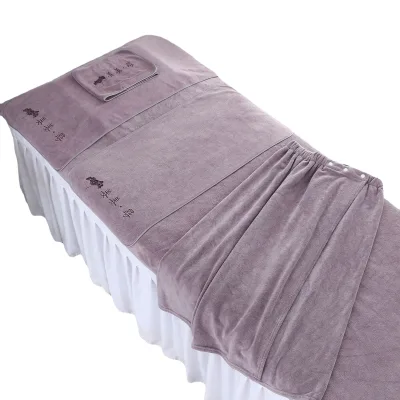 Hot Selling Best Quality Customize Logo Salon Towel Set Microfiber Terry Towel Sets Bath Skirt Head Cover