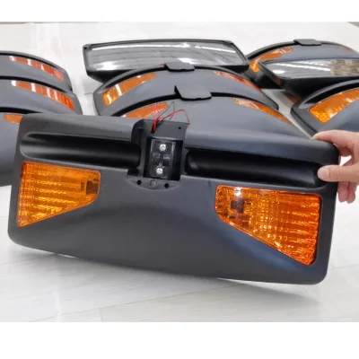 Bus Truck Rearview Mirror with LED Light Side Door Rear View Mirror for Mercedes benz Truck Series