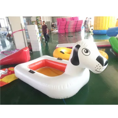 Custom Pvc Tarpaulin Animal Pool Float Holiday Inflatable Dog Pool Float Inflatable Water Float