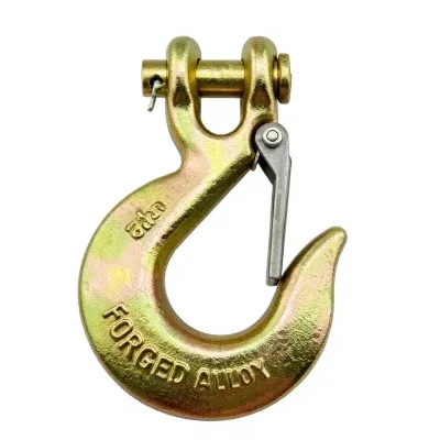 Lifting Sling Hook H-331/A-331 Alloy Steel Carbon Steel Clevis Slip Hooks with Latches