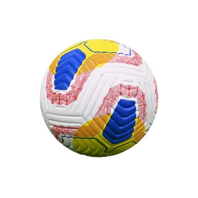Latest International Best-Selling Popular Exquisite Design PU Soccer Custom Match Football Size 5 0.4-0.45kg Indoor/Outdoor Use