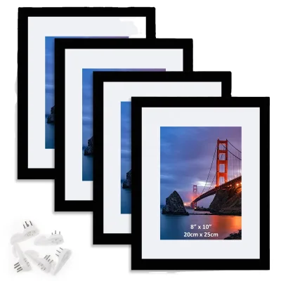 4x6 8x10 11x14 Custom Car Tray Carton Box Wood Iron Wedding Digital Printing Wall Black 1 SET/CTN