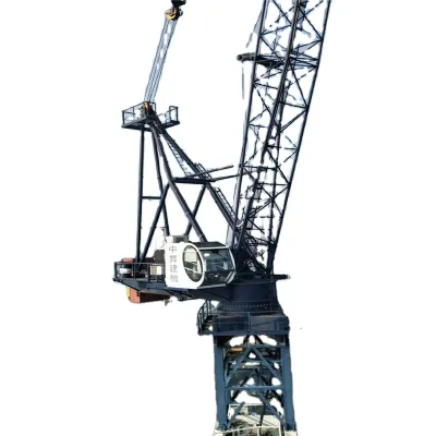 D5520 18ton Luffing Jib Flattop Tower Crane