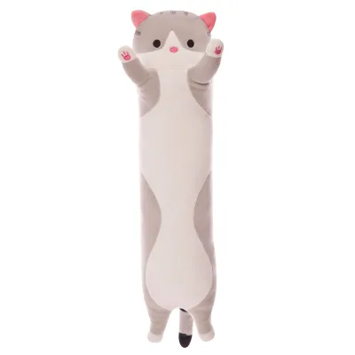 New Design Orange Cat Custom Plush Toy Pillow Stuffed Animal
