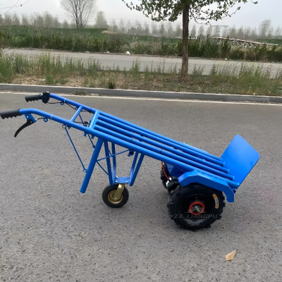 Heavy Duty Folding Sack Truck Hand Trolley Garden Cart With 3 Wheels for Warehouse
