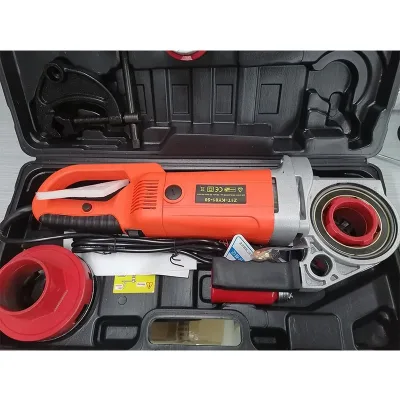 Factory Directly Sale Portable Handheld Electric Threading Machine High Power Automatic Pipe Threader with 6 Dies