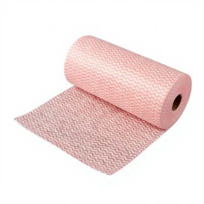 Viscose Polyester Spunlace Nonwoven Kitchen Cloth Wavy Dish Towel Absorbent Cleaning Cloth for Household Kitchen Use