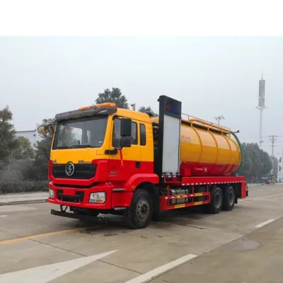 22cbm Sewage Suction Truck SHACMAN 6*4 Vacuum Sewage Tanker Truck for Sale in Laos