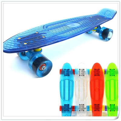 Led Light Wheels Skateboard Electric Skateboard Wholesale Skateboards