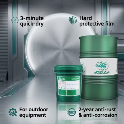 3Min Fast Dry Hard Film Anti-Rust Oil Outdoor Equipment Long Term 2Yr Anti-Corrosion Industrial Lubricant Oil Base Oil Suppliers