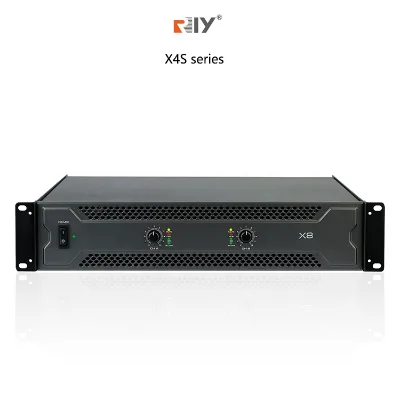 2U Analog Power Amplifier X4S for Mosque Audio Equipment Amplifier