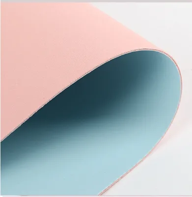 OEM Custom Size Non-Slip PVC PU Leather Gaming Mouse Pad Heated Style Desk Mat Anti-Slip Waterproof Feature Customizable Size