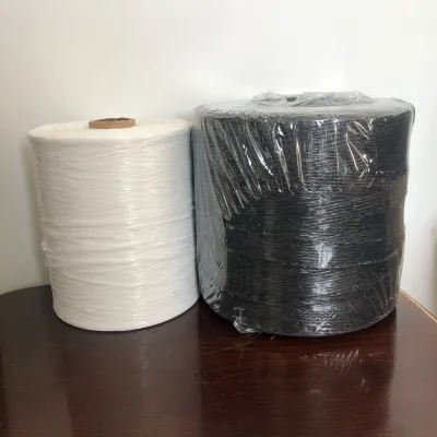 Uv Added Black Pp Twist Twine Polypropylene Split Film Twine