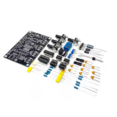 Hot ICL8038 High Precision Adjustable Signal Generator DIY Kit Sinusoidal Triple-Cornered Square Sawtooth Output 5Hz-400Khz