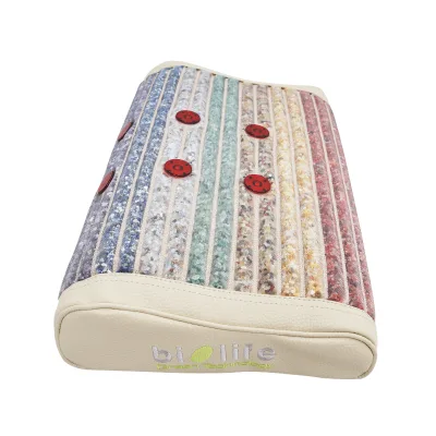 Neck Pain Relief Photon Red Light Infrared Crystal Healthyline Therapy Pillow
