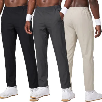 Custom LOGO Mid Waist Jogger Pants Lightweight Waterproof Outdoor Hiking Basketball Casual Quick-Dry High Quality Gym Pants