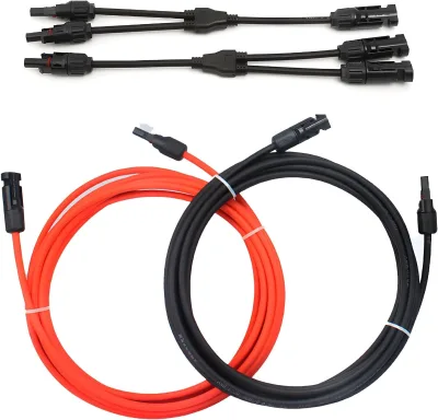 Antmade GF0001 Factory Price High Voltage Solar Panel Power Station Adaptor Kit IP67 Rated Flexible PVC PE Jacket Copper Cable