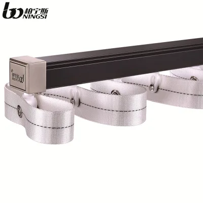 Customization Curtain Track with Curtain Pleat Tape, Ripple Fold Curtain Track, Curtain Track for Home Decoration