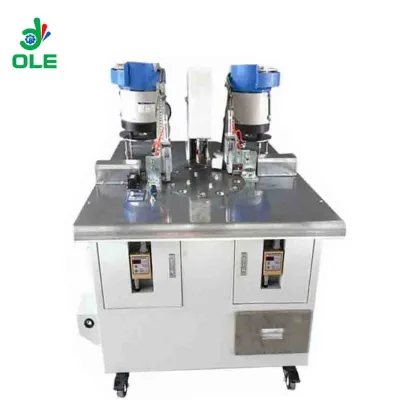 Full Automatic Fabric Covered Button Making Machine Hat Button Cover Press Machine