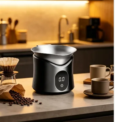 New Coffee Cup Scale, Electronic Coffee Scale With Dosing Cup for Coffee Bean Weighing