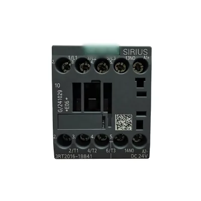 3RT2016-1BB41 Original DC24V Motor Contactor 3P 9A Industrial Automation DIN Rail Mount