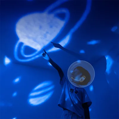 2023newest Sky Projector Night Light Planet Magic Moon Earth Astronaut Ornament Small Night Light Projector Character