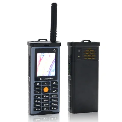 Ultra Long Battery Life Extendable Antenna SIM Feature Phone for Strong Outdoor Signal and Multi Language Keypad