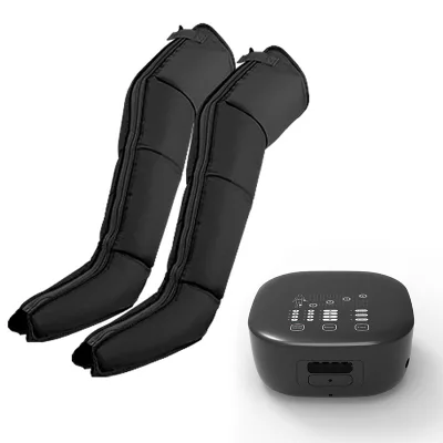 Body Air Compression Recovery Boots Infrared Physiotherapy for Foot Leg Massage Plug-In Massager for Improved Blood Circulation