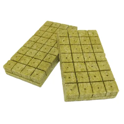 Soilless Sponge Water Absorption Easy to Transplant Good air Permeability Rock Wool Grow Cube Garden Supplies