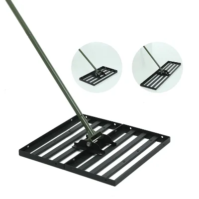 JH-Mech Long Lasting Gartenharke Zum Ebnen Solid Variable Shape Square Yard Glof Carbon Steel Lawn Leveling Rake